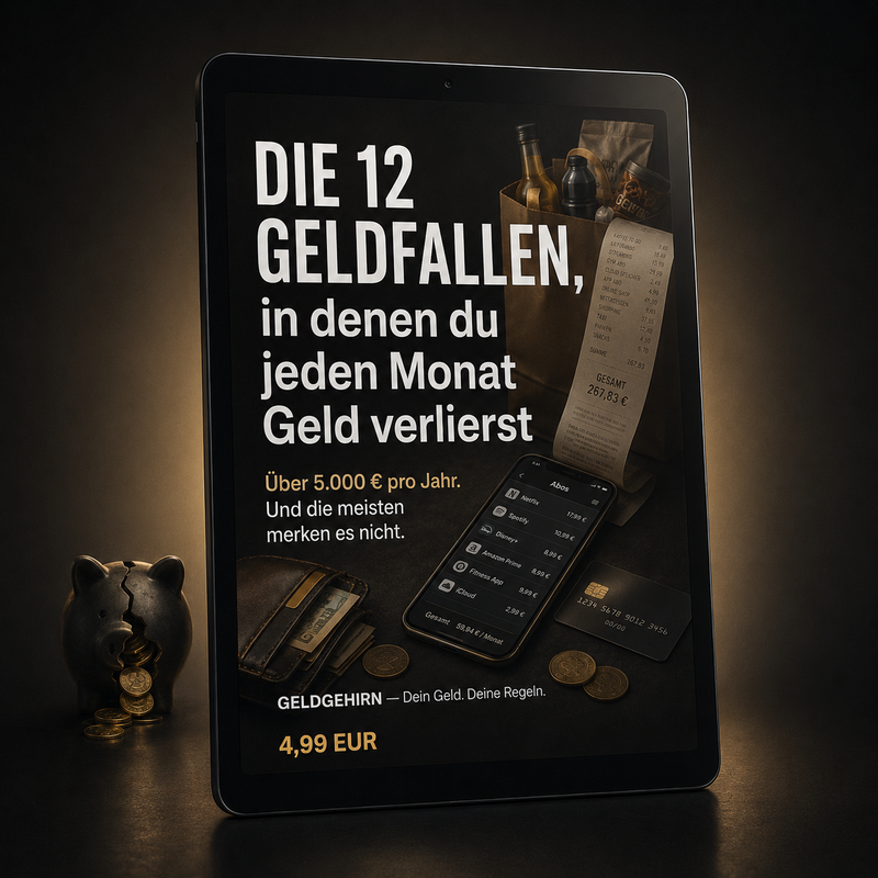 Die 12 Geldfallen, in denen du jeden Monat Geld verlierst